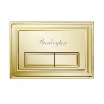 Burlington Traditional Przycisk spłuczki gold BURPLATEG