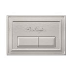 Burlington Traditional Przycisk spłuczki brushed nickel BURPLATEL