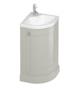 Burlington Umywalka narożna 43x43 cm biała FC7BB