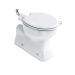 Burlington WC Stojący do dolnopłuku biały P19