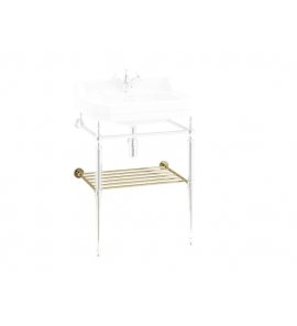 Burlington Wieszak na ręcznik do stelaża pod umywalkę złoty T23A-SGOLD