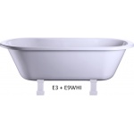 Burlington Windsor wanna wolnostojąca 170x75 biała E3