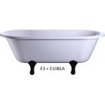 Burlington Windsor wanna wolnostojąca 170x75 biała E3