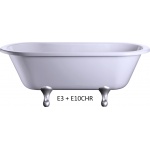 Burlington Windsor wanna wolnostojąca 170x75 biała E3