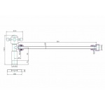  Burlington Zawór do spłuczki kompaktowej Chrom W25 W MAGAZYNIE!!
