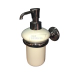 Capannoli Area Dozownik na mydło ścienny chrom/biały AE116CB NA MAGAZYNIE!! Tylko 1 sztuka w takiej cenie!!