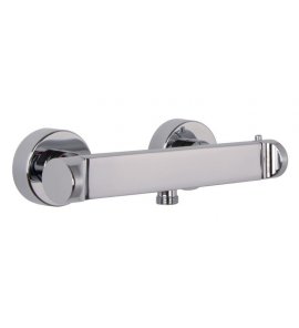 Carlo Frattini Bateria natryskowa termostatyczna ścienna bez zestawu natryskowego Chrom F4225/1CR