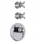 Carlo Frattini Bateria natryskowa termostatyczna podtynkowa Chrom F5113X2CR
