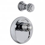 Carlo Frattini Bateria natryskowa termostatyczna podtynkowa Chrom F5113X1CCR