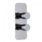 Carlo Frattini Bateria wannowo-natryskowa termostatyczna podtynkowa z przełącznikiem 2/3 wylotów Chrom F3229X7CR