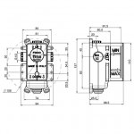 Carlo Frattini De Soto Element podtynkowy do bateria wannowo-natryskowej F3000