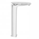 Carlo Frattini Eclipse Bateria umywalkowa wysoka jednouchwytowa z korkiem kilk-klak Chrom F3911CR