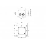 Carlo Frattini Eclipse Element montażowy do baterii umywalkowej wolnostojącej jednouchwytowej F2301