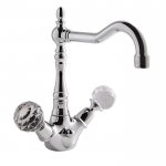 Carlo Frattini Elizabeth Bateria umywalkowa z korkiem automatycznym Chrom F5091CCR