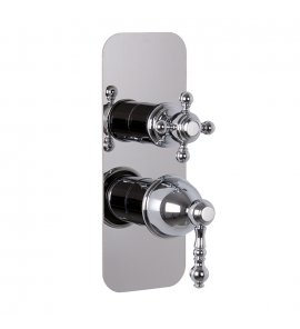 Carlo Frattini Elizabeth Bateria natryskowa podtynkowa z 2/3 wylotów Chrom F5089X6CR