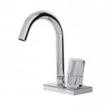 Carlo Frattini Fluid Bateria umywalkowa nablatowa Chrom F3851CR