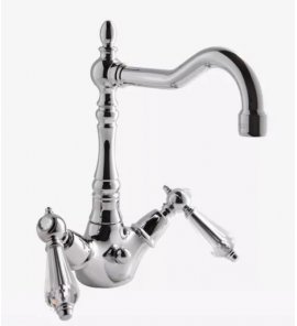 Carlo Frattini Herend Chic Bateria umywalkowa obrotową wylewką Chrom F5411CCR