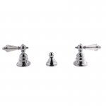 Carlo Frattini Herend Chic Bateria bidetowa 3-otworowa Chrom F5402CCR