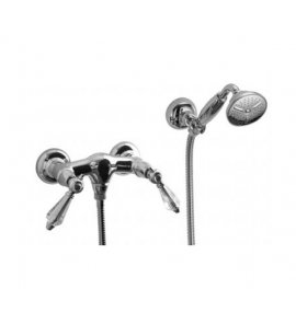 Carlo Frattini Herend Chic Bateria natryskowa ze słuchawka prysznicową Chrom F5405CCR