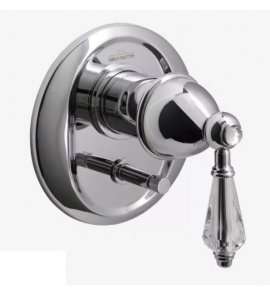 Carlo Frattini Herend Chic Bateria wannowo-natryskowa podtynkowa z dwoma wyjściami Chrom F5409X2CCR