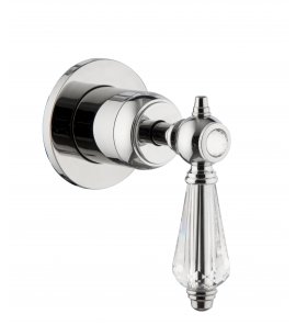 Carlo Frattini Herend Chic Bateria natryskowa podtynkowa z przełącznikiem 2 wyjścia Chrom F5423/2CCR