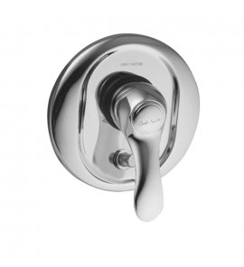 Carlo Frattini Lamp Bateria wannowo-natryskowa podtynkowa z 2 przełącznikami wyjść Chrom F3309X2CR