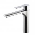 Carlo Frattini Mast Bateria umywalkowa jednootworowa wysoka z korkiem Chrom F3131LCR.ES