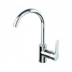 Carlo Frattini Mast Bateria umywalkowa jednootworowa z korkiem Chrom F3151CR.ES