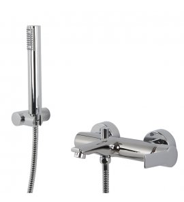 Carlo Frattini Mast Bateria wannowa z zestawem natryskowym Chrom F3134CR