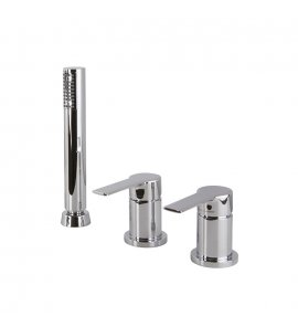 Carlo Frattini Mast Bateria wannowa 3-otworowa Chrom F3144/1CR