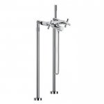 Carlo Frattini Maxima Bateria wannowa podłogowa z zestawem natryskowym Chrom F5304/4CR