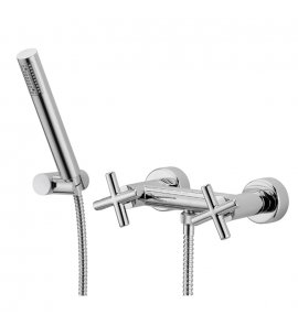 Carlo Frattini Maxima Bateria natryskowa z zestawem natryskowym Chom F5305CR