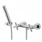 Carlo Frattini Maxima Bateria natryskowa z zestawem natryskowym Chom F5305CR