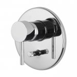 Carlo Frattini Maxima Bateria wannowo-natryskowa z 2 przełącznikami wyjść Chom F5309X2CR