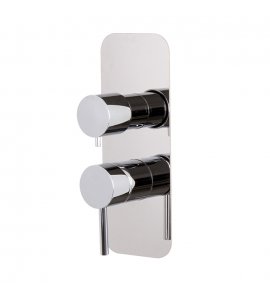 Carlo Frattini Maxima Bateria wannowo-natryskowa z przełącznikiem 2/3 wyjść Chom F5309X6CR