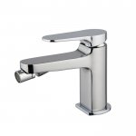 Carlo Frattini Next Bateria bidetowa jednouchwytowa z korkiem Chrom F3942NCR