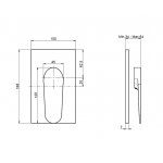Carlo Frattini Next Bateria wannowo-natryskowa jednouchwytowa podtynkowa Chrom F3949/1CR