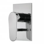 Carlo Frattini Next Bateria wannowo-natryskowa jednouchwytowa podtynkowa z 2 przełącznikami wyjść Chrom F3949X2CR