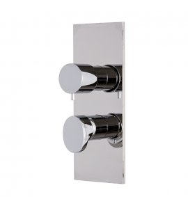 Carlo Frattini Next Bateria wannowo-natryskowa podtynkowa z przełącznikiem 2/3 wylotów Chrom F3939X6CR