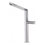 Carlo Frattini Nomos Go Bateria umywalkowa jednouchwytowa wysoka z korkiem Chrom F4161/HCR