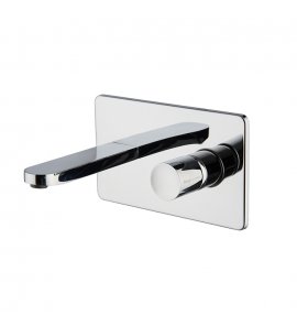 Carlo Frattini Nomos Go Bateria umywalkowa ścienna z korkiem Chrom F4201X5CR