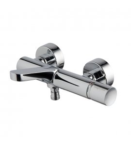 Carlo Frattini Nomos Go Bateria wannowo-natryskowa bez zestawu natryskowego Chrom F4164/1CR