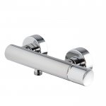 Carlo Frattini Nomos Go Bateria natryskowa bez zestawu natryskowego Chrom F4165/1CR