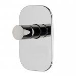 Carlo Frattini Nomos Go Bateria wannowo-natryskowa jednouchwytowa podtynkowa Chrom F4169X1CR