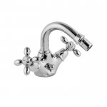 Carlo Frattini Olivia Bateria bidetowa z automatycznym korkiem Chrom F5022CR