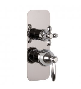 Carlo Frattini Olivia Bateria wannowo-natryskowa z mikserem 2/3 wylotów Chrom F5009X6CR