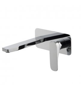 Carlo Frattini Quad Bateria umywalkowa ścienna Chrom F3741LX5CR.WS