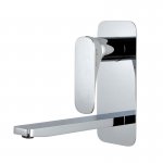 Carlo Frattini Quad Bateria umywalkowa ścienna Chrom F3741VX5CR.WS