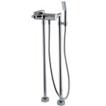 Carlo Frattini Quad Bateria wannowa podłogowa Chrom F3724/4CR