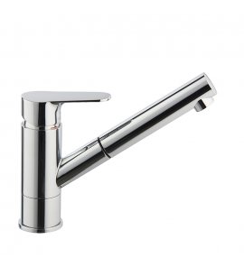 Carlo Frattini Seria 22 Bateria kuchenna z obrotową wylewką Chrom F3838CR.ES